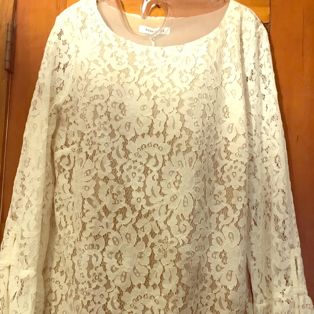 Rose & Olive Top